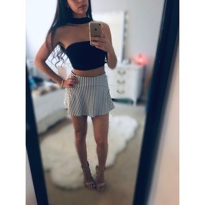 Striped Skort